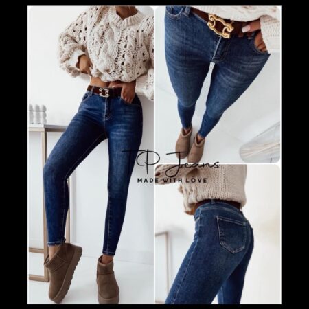 M.SARA JEANS TROUSERS WITH CELINE BELT