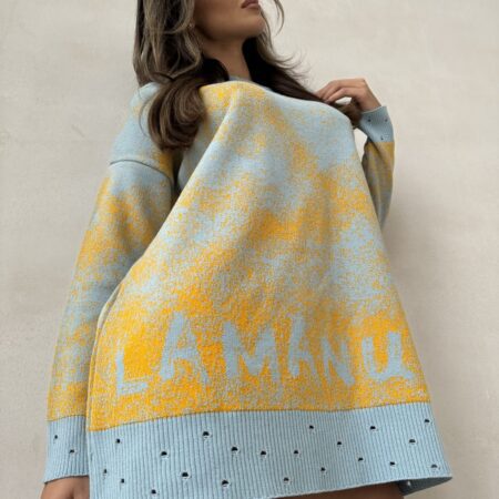 Sweter COLOR POP błękit
