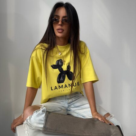Tshirt TEDDY żółty