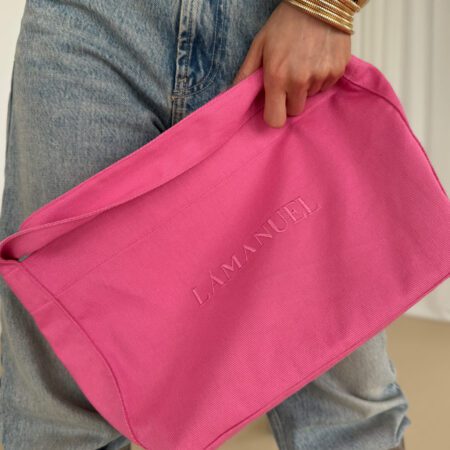 Torba DENIM róż