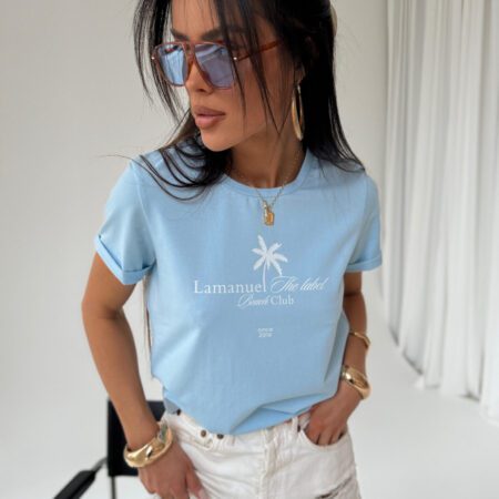 Tshirt MALIBU błękit