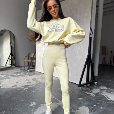 Legginsy BREEZY żółte