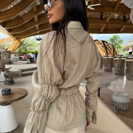 Koszula DEEP SEA taupe