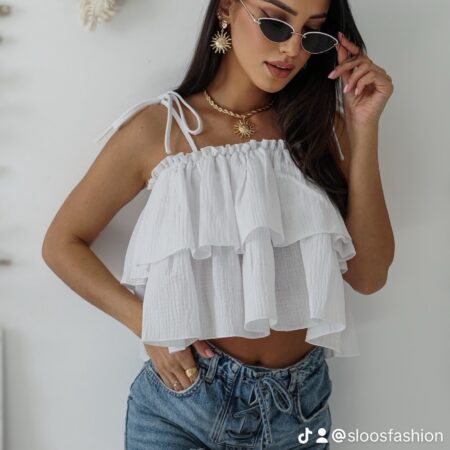TOP CROP  MOLY W STYLU BOHO
