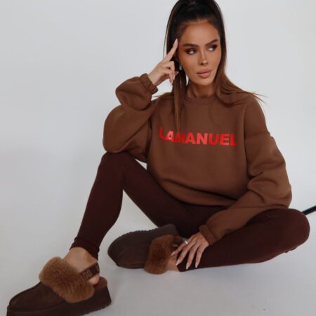 Bluza NOIR czekolada