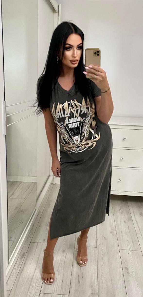 MAXI WORLD TOUR TRACKSUIT DRESS - Image 2