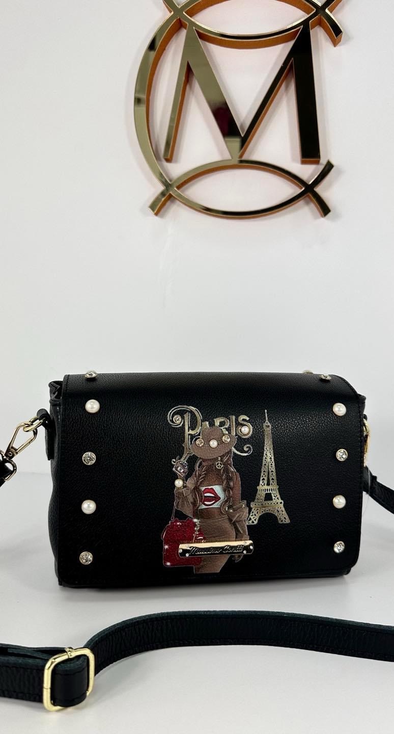 HANDBAG MASSIMO CONTTI NATURAL LEATHER