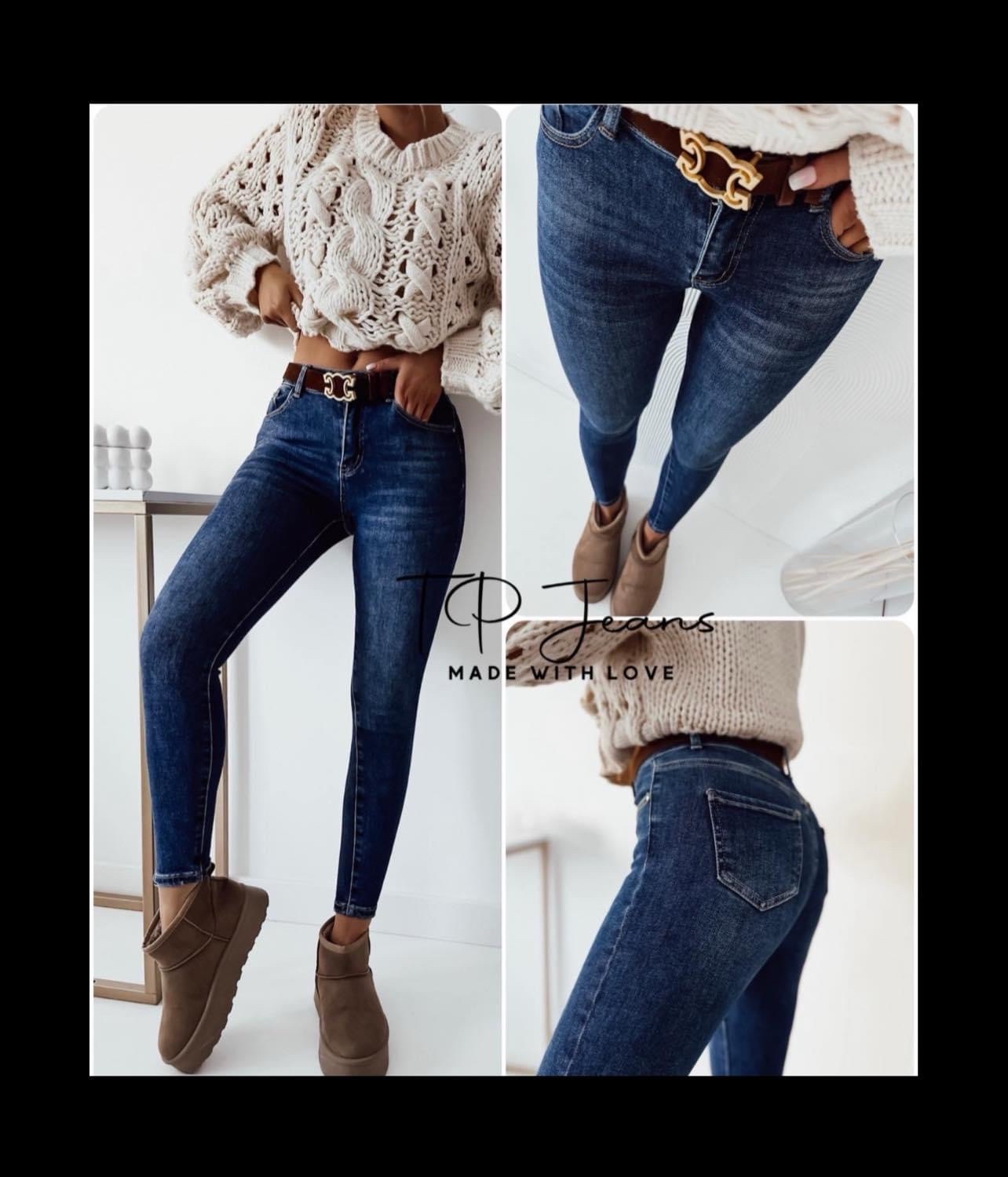 M.SARA JEANS TROUSERS WITH CELINE BELT