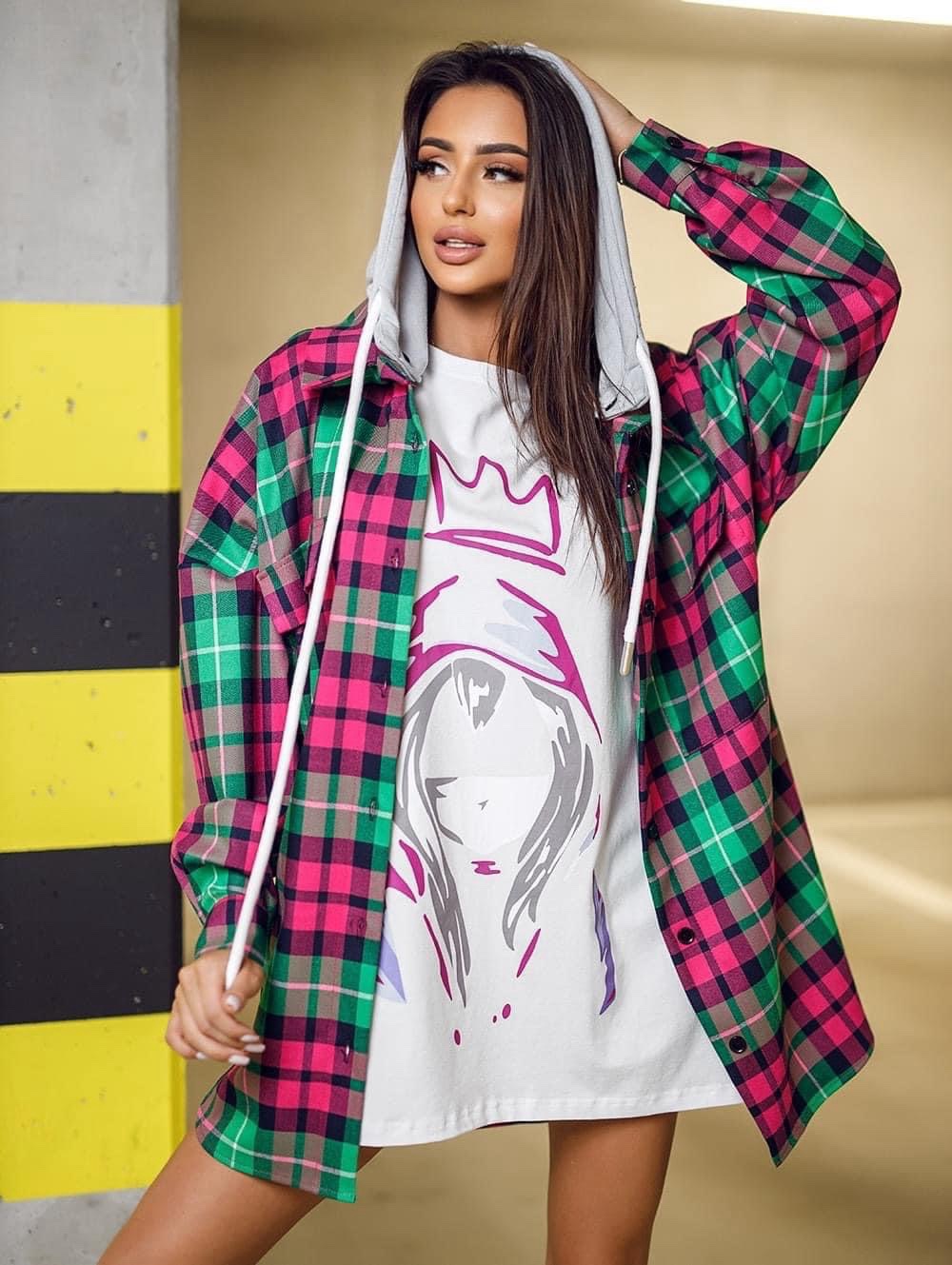 🛍️🔥 **BLUZA W KRATĘ OD MISS CITY - IDEALNA DLA TWOJEJ STYLIZACJI!** 🔥🛍️ - Image 5