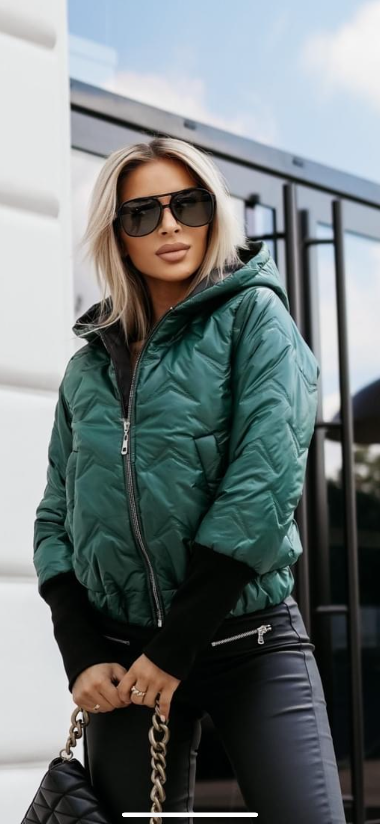 Pikowana Kurtka Idealna na Chłodniejsze Dni 🌸🧥 - Image 2