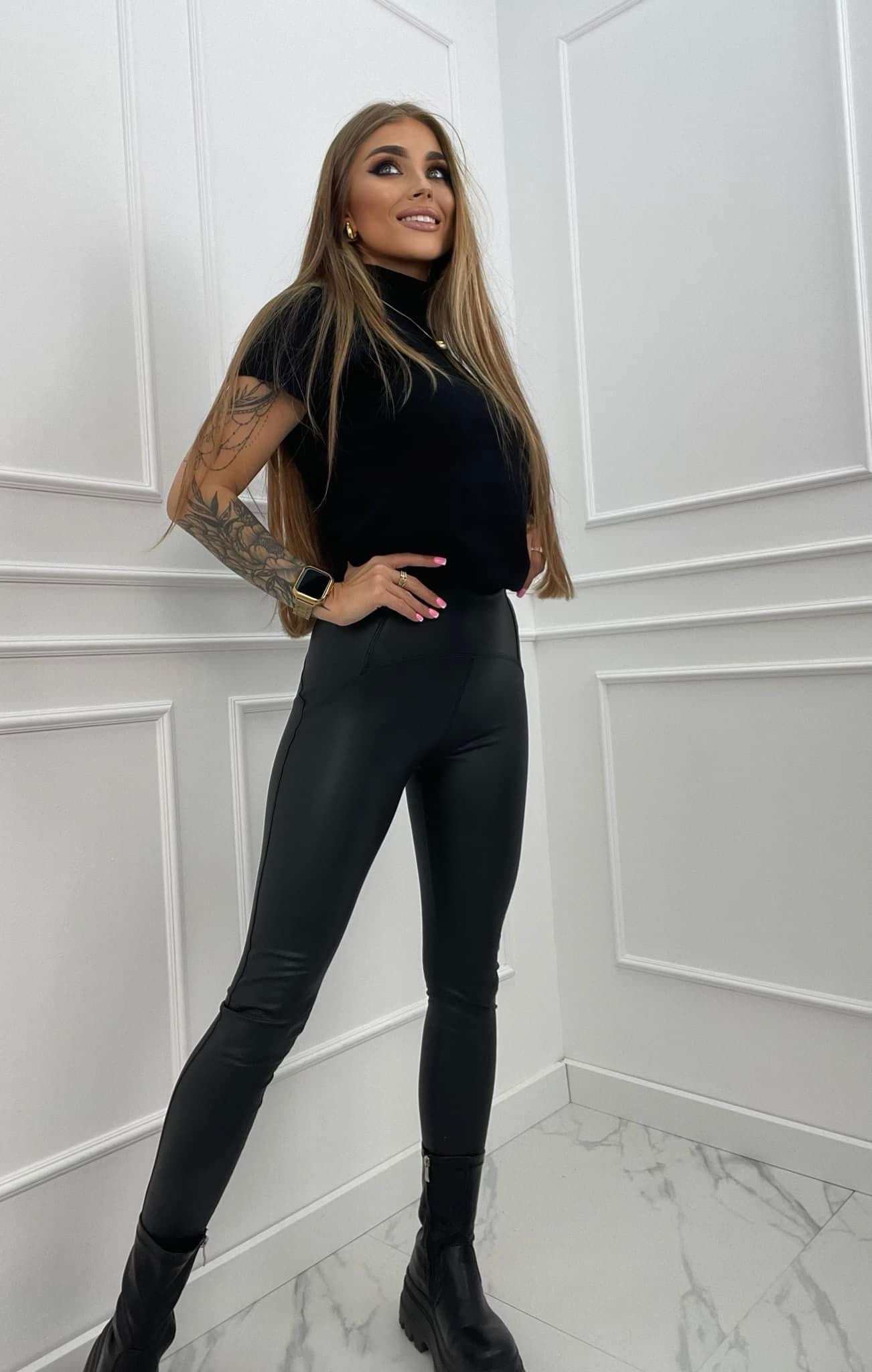🛍️ LEGINSY SKÓROPODOBNE Z WYSOKIM STANEM 🛍️ - Image 2