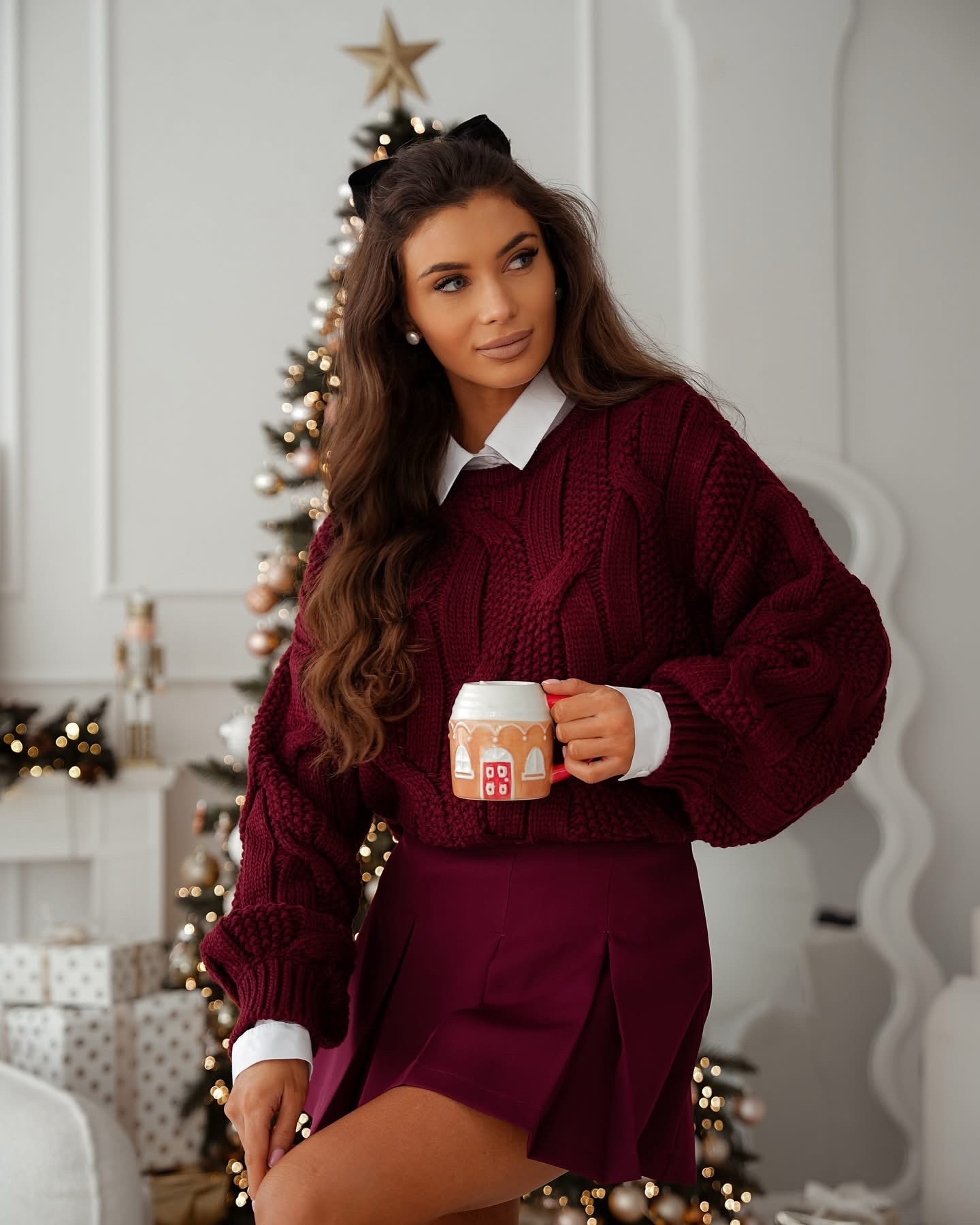 SWETER WARKOCZ PIĘKNY POLSKIEJ PRODUKCJI - Image 4