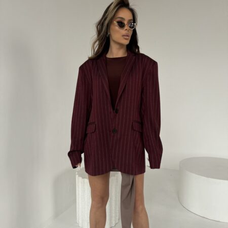 Marynarka CELEST bordo limited