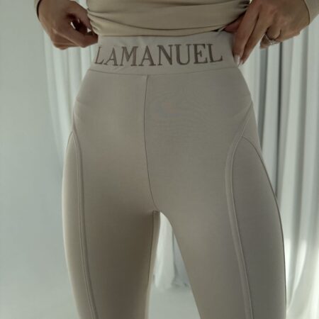 Legginsy MY TYPE beż