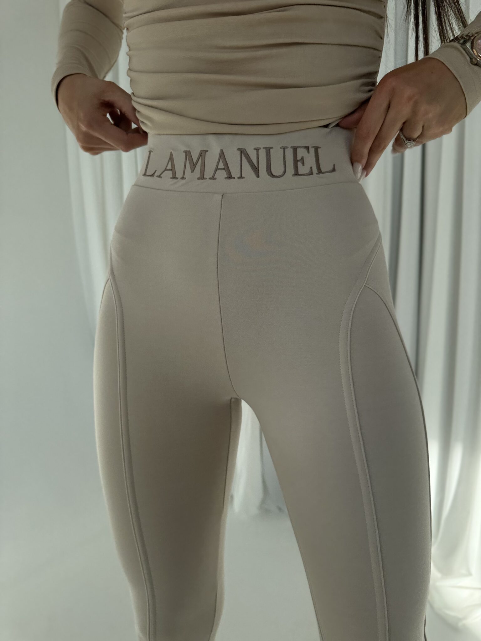 Legginsy MY TYPE beż
