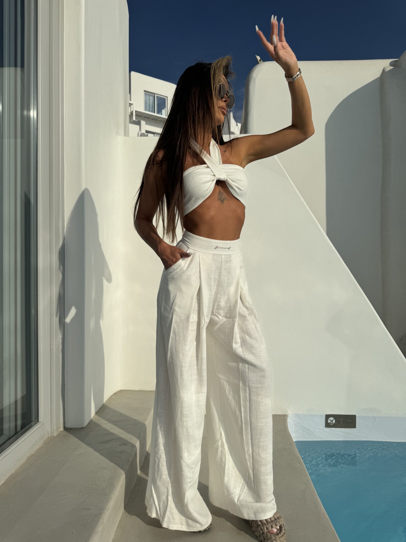 Komplet MYKONOS ecru
