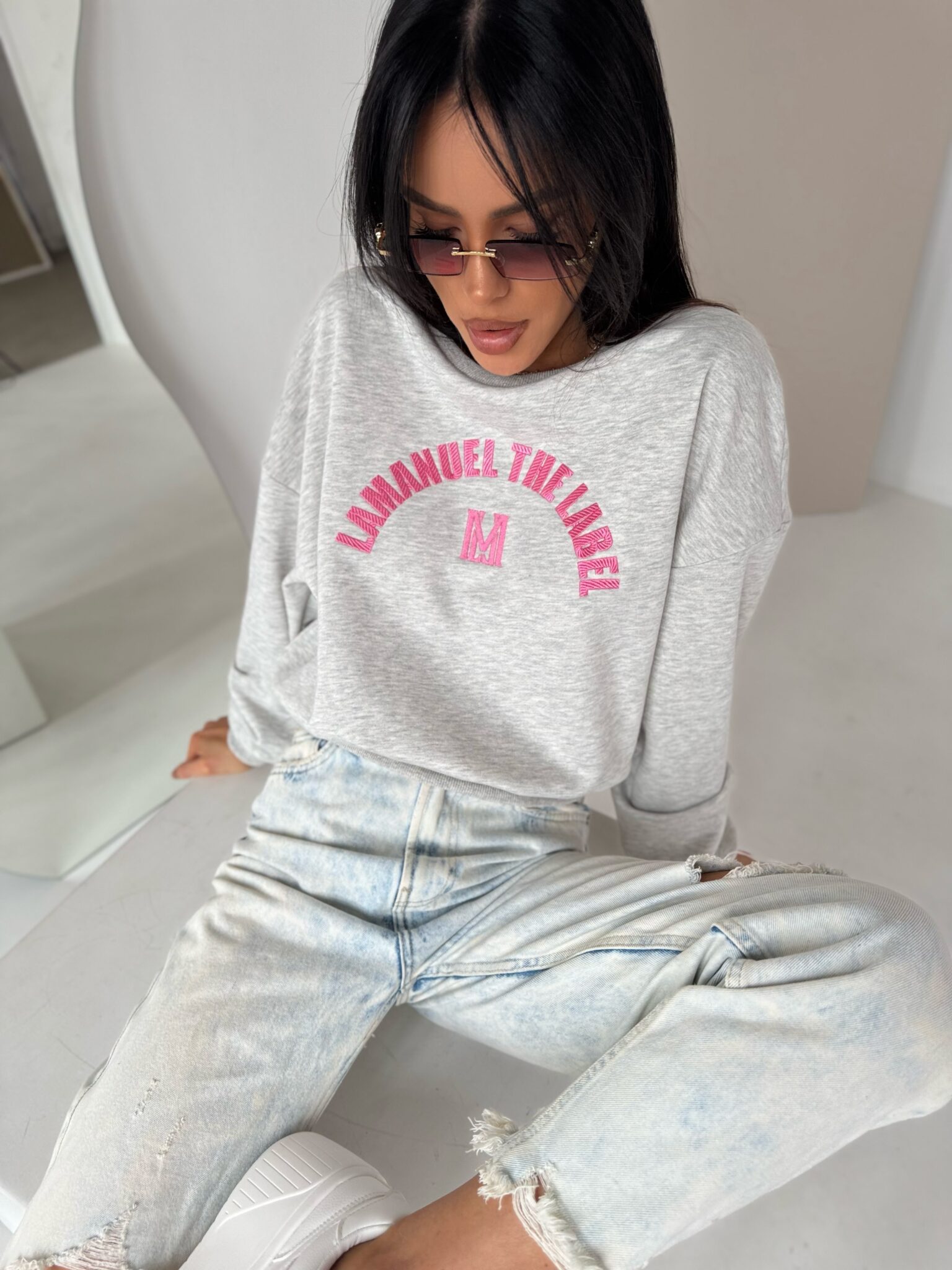 Bluza CLOUT szara limited