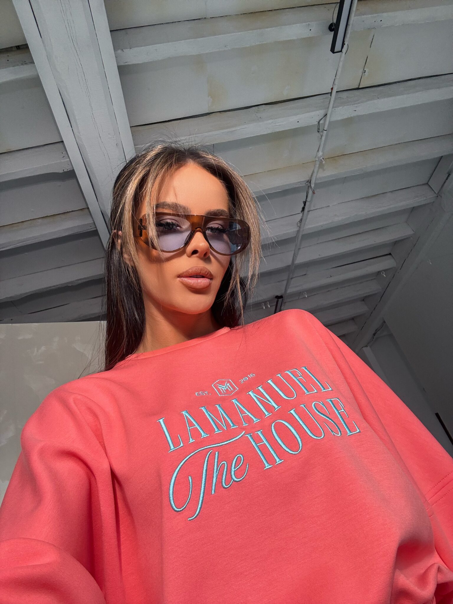 Bluza BREEZY koral