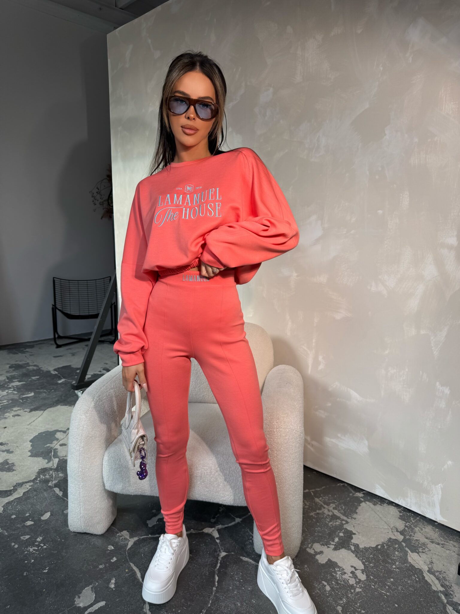 Legginsy BREEZY koral