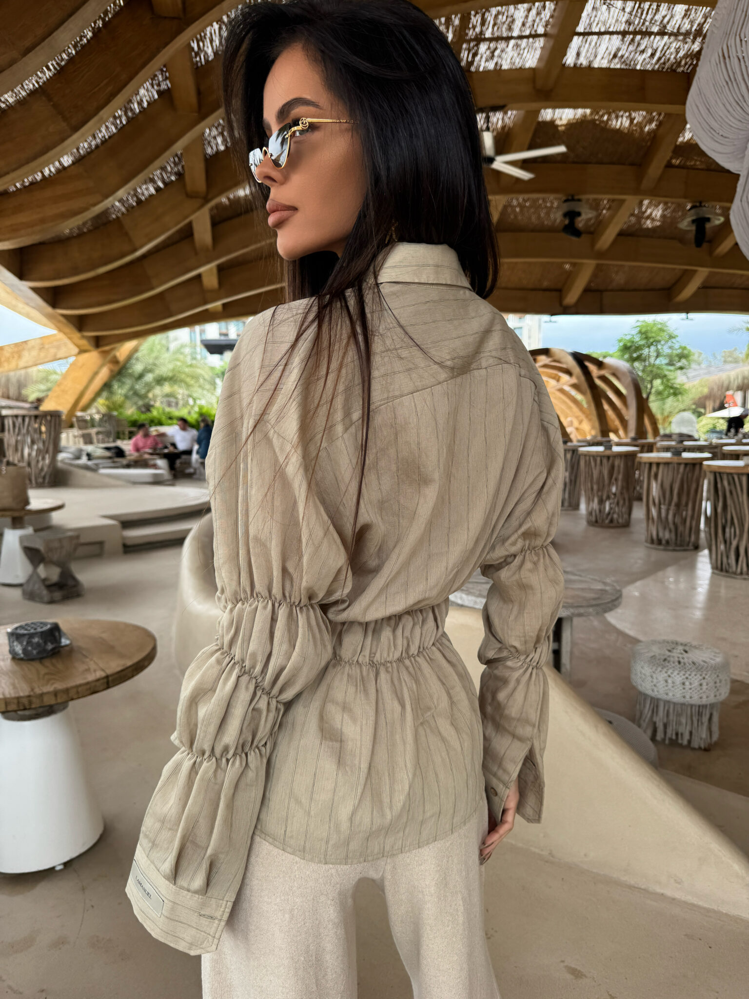 Koszula DEEP SEA taupe