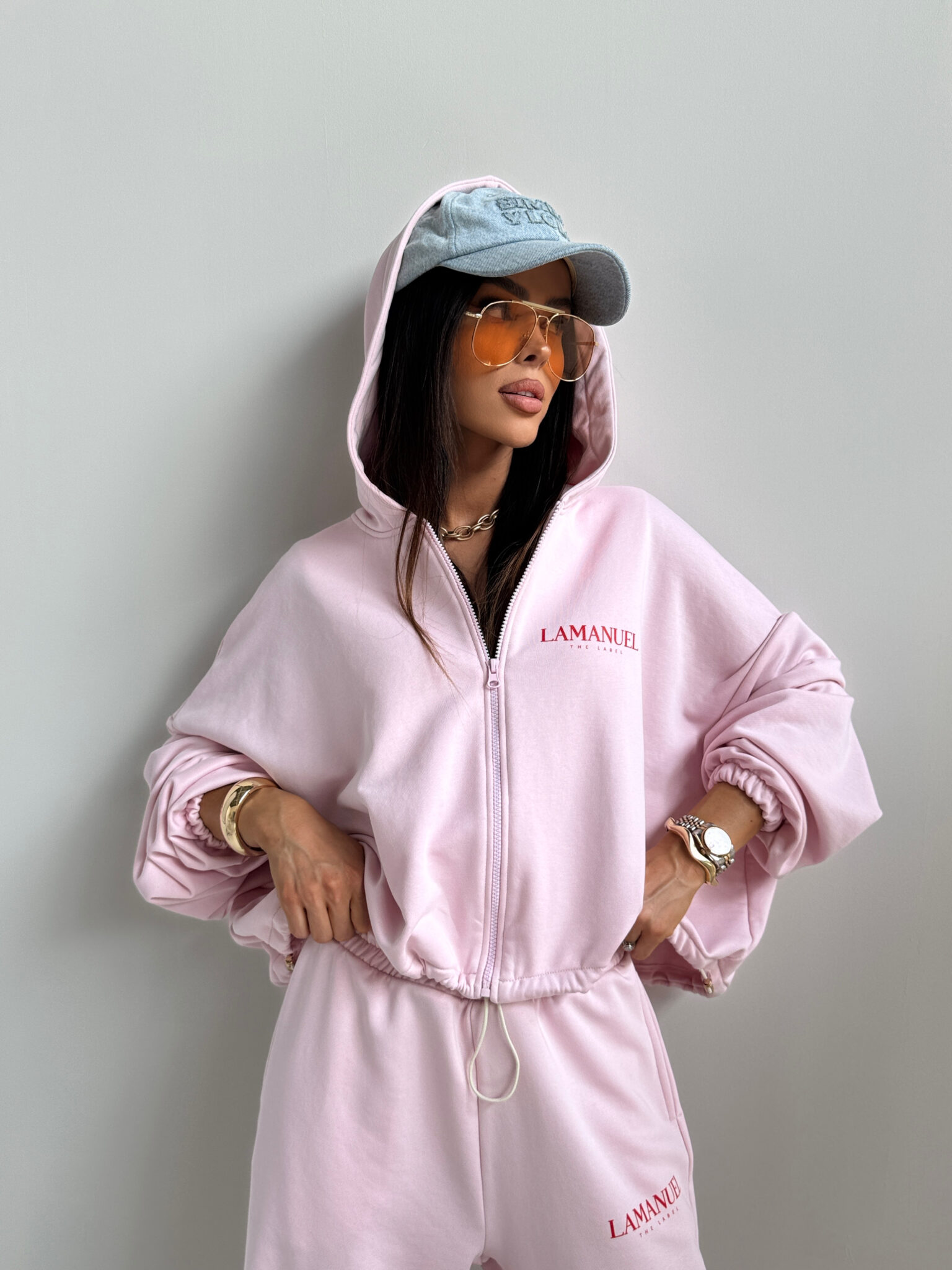 Bluza CLOUDY baby pink