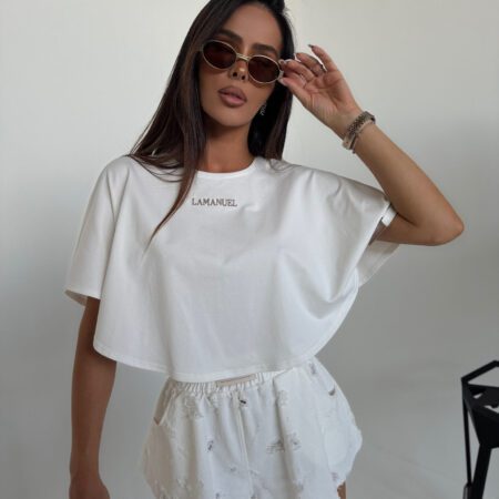 Tshirt ANGEL ecru