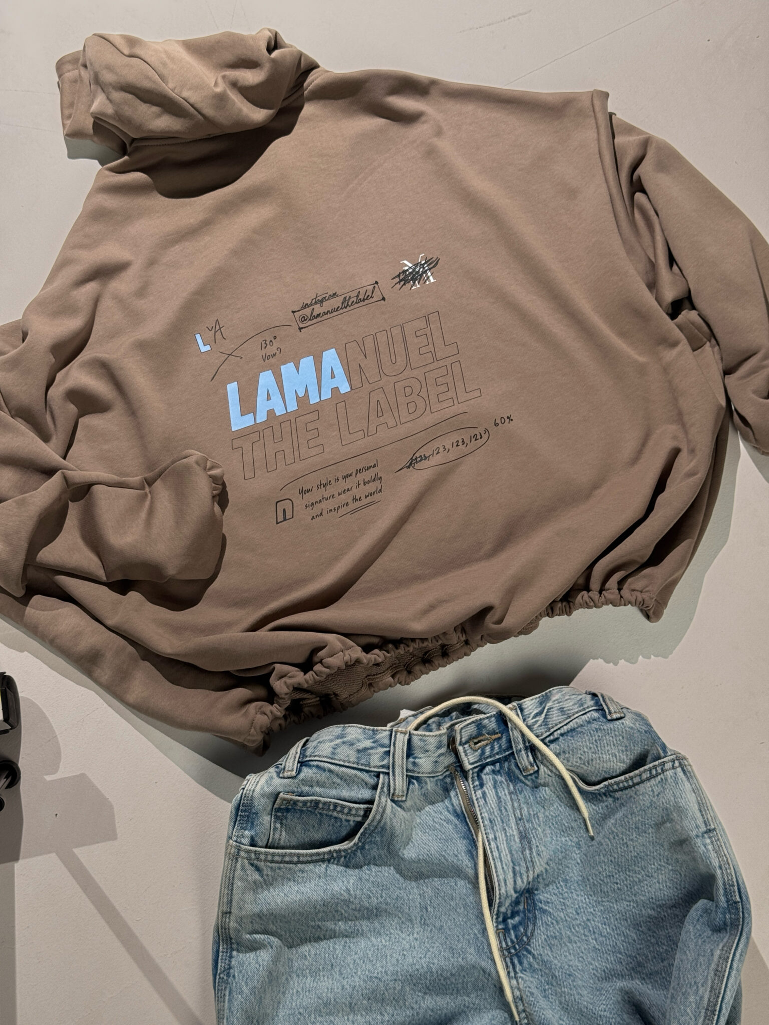 Bluza RESPECT latte