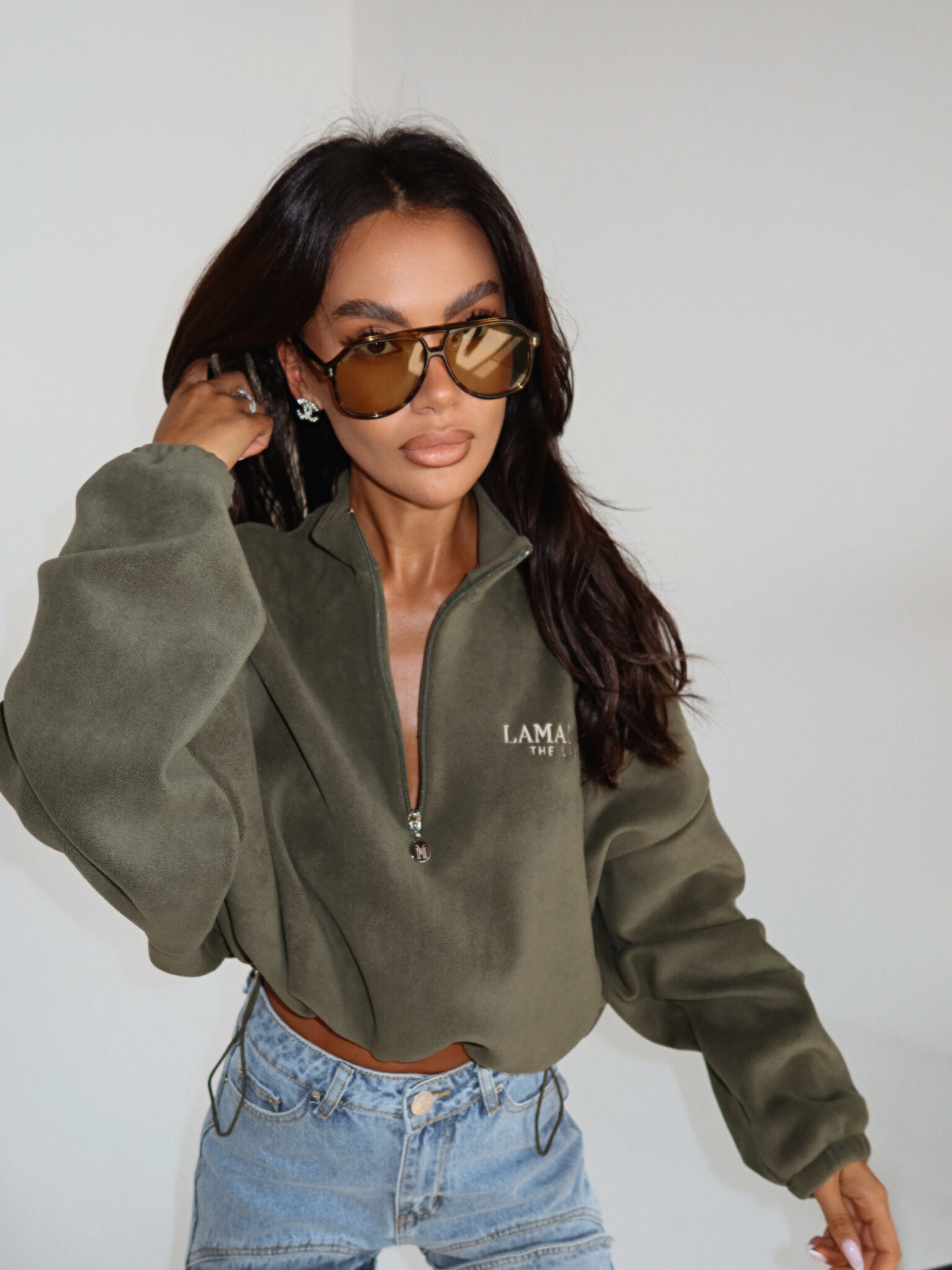 Bluza WARM UP khaki