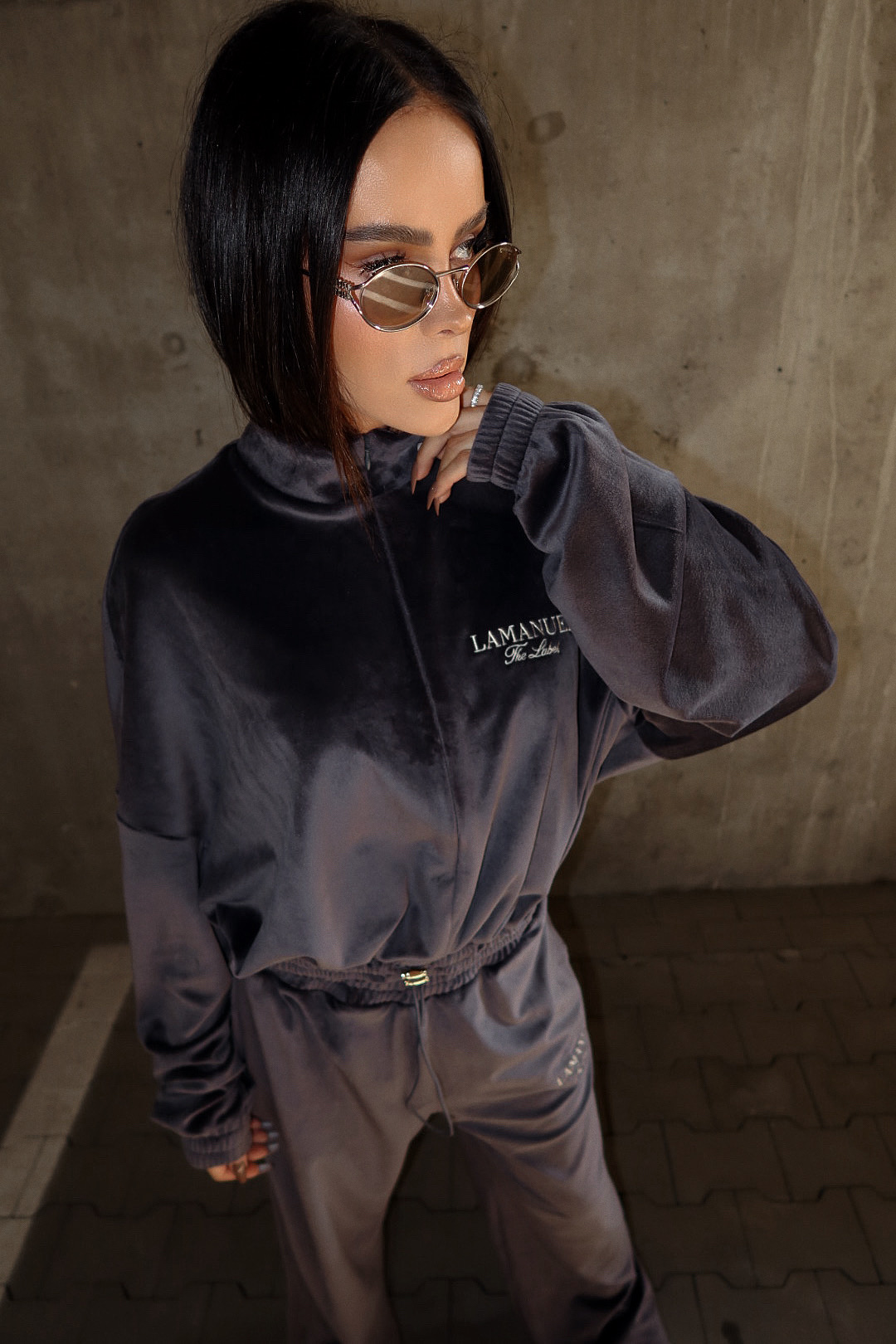 Bluza GLOSSY grafit