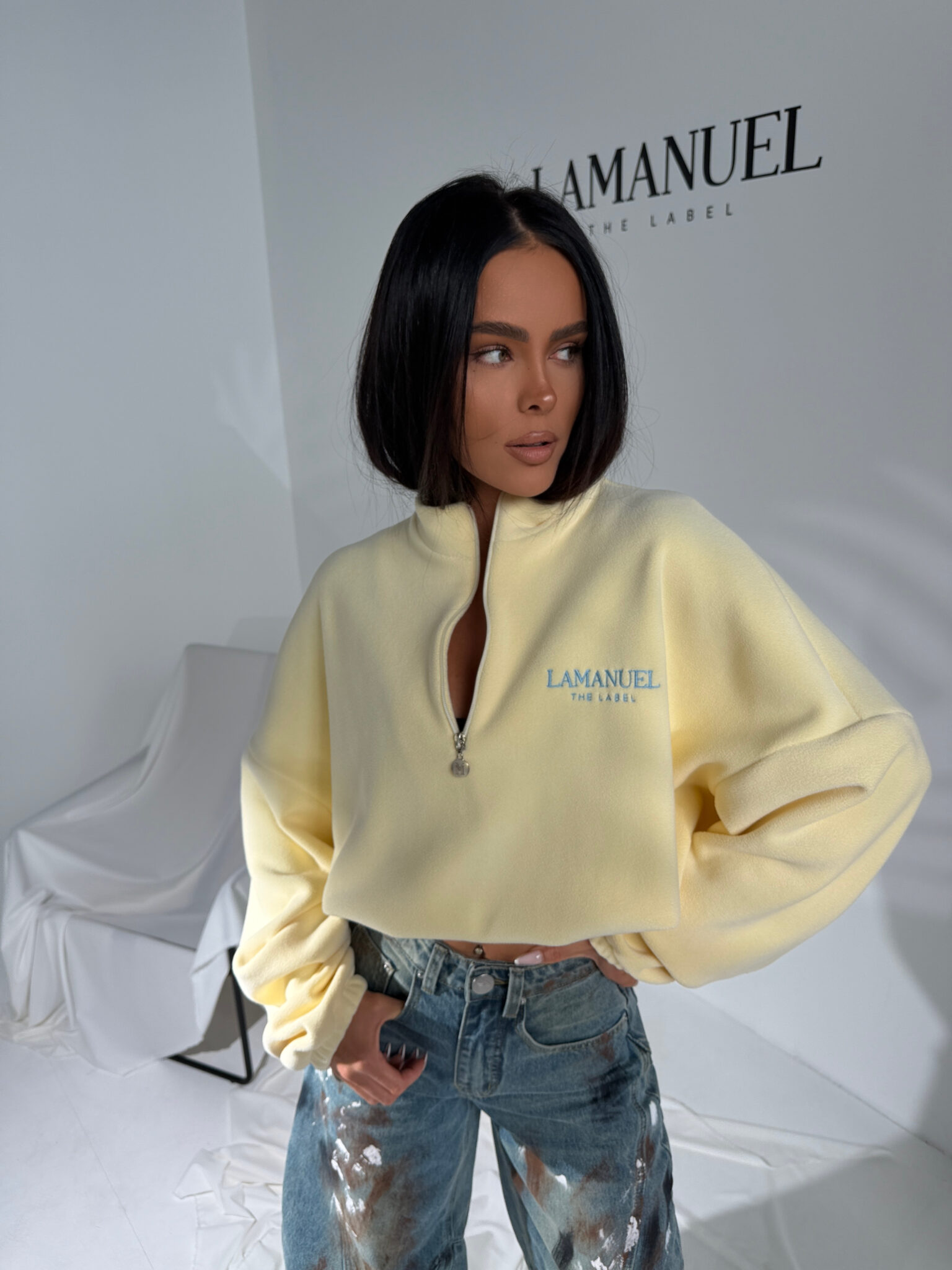 Bluza WARM UP lemon