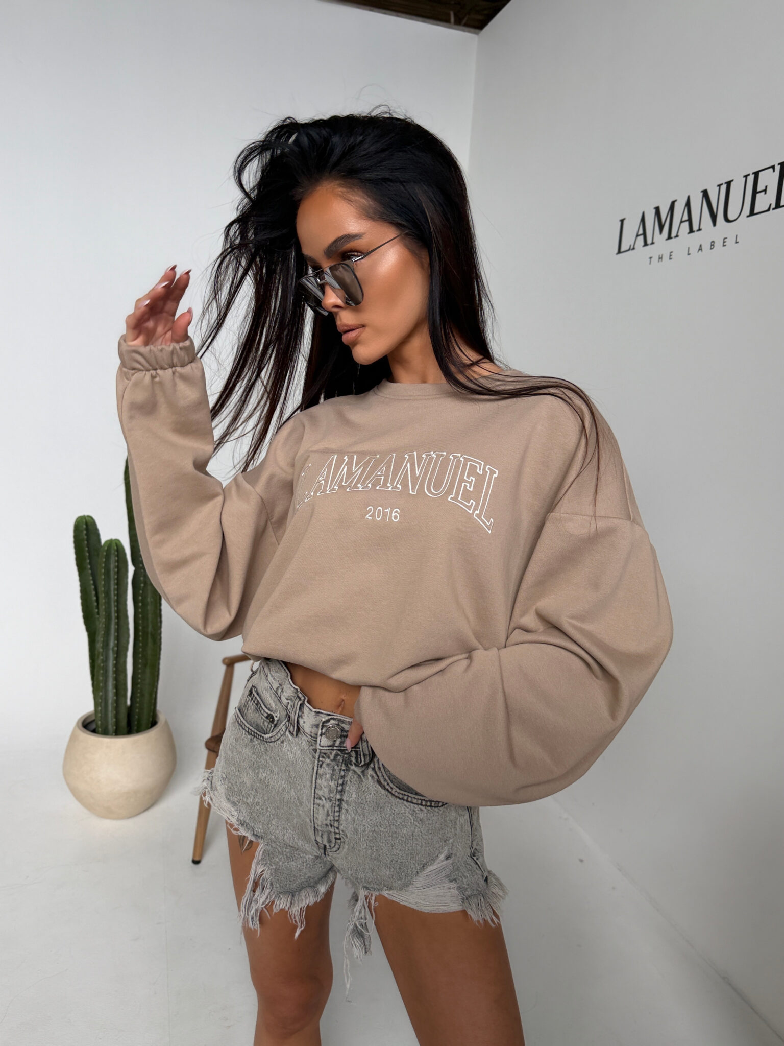 Bluza THE ONLY beż