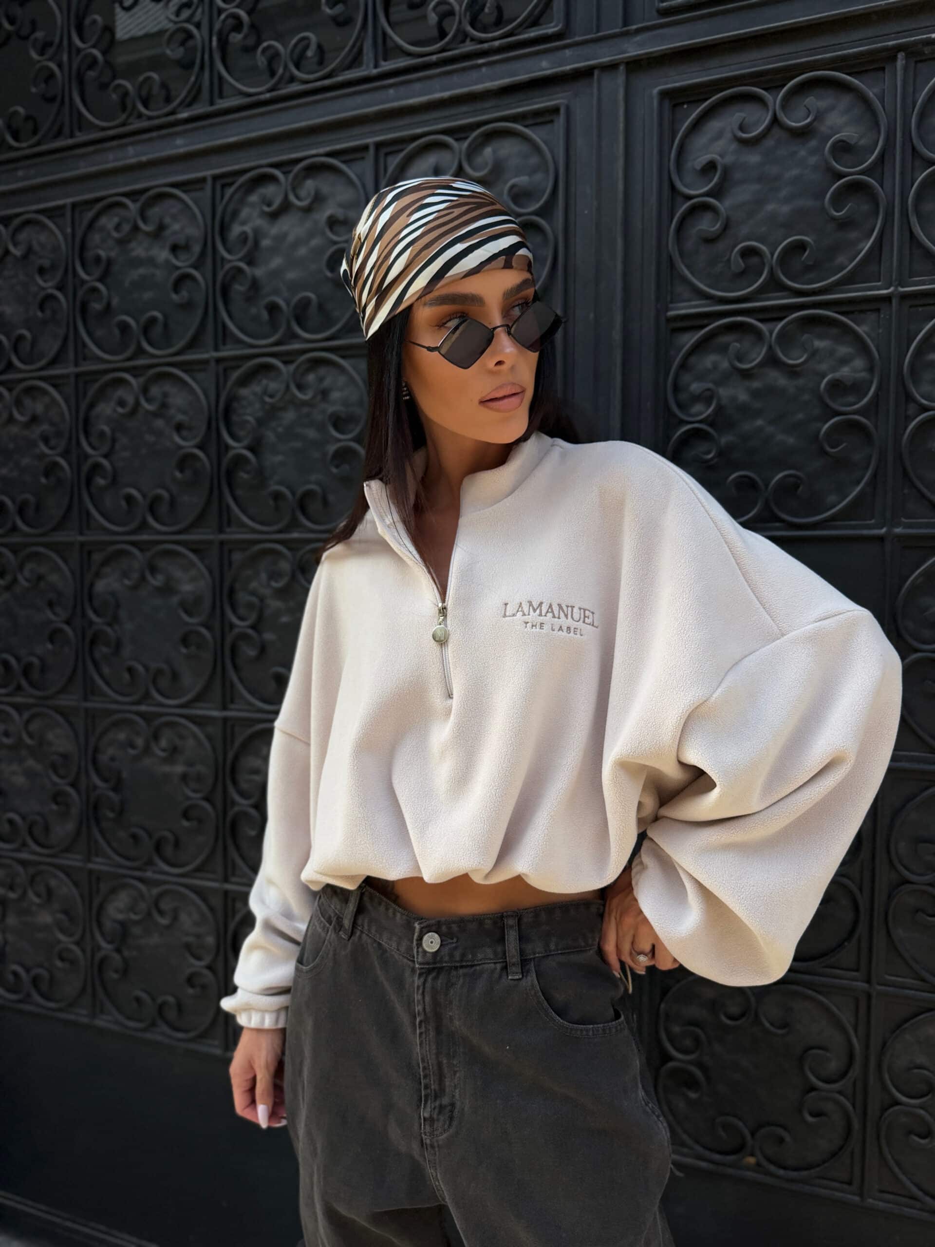 Bluza STAY WARM beż