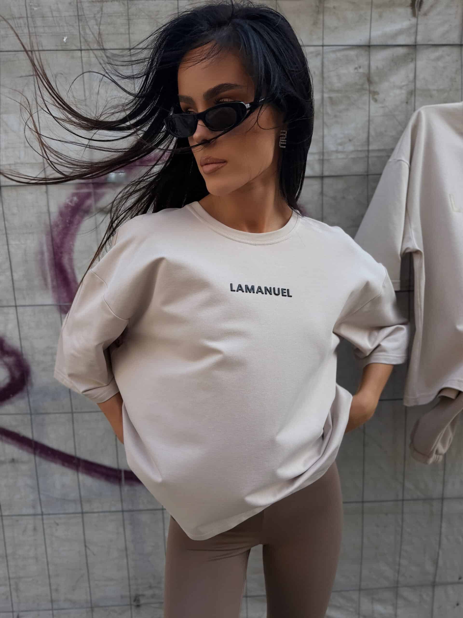 Tshirt NOX beż