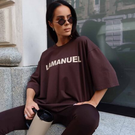 Tshirt BLANK czekolada