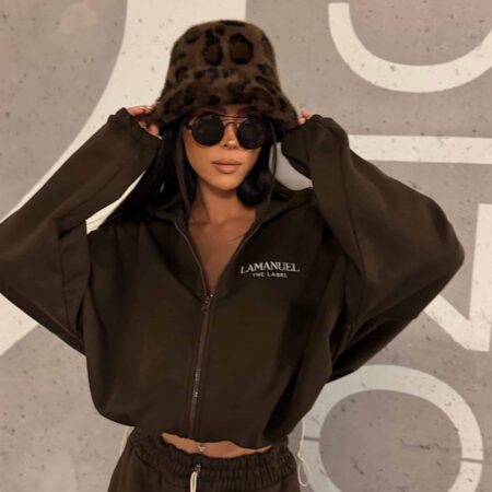 Bluza BASIC czekolada