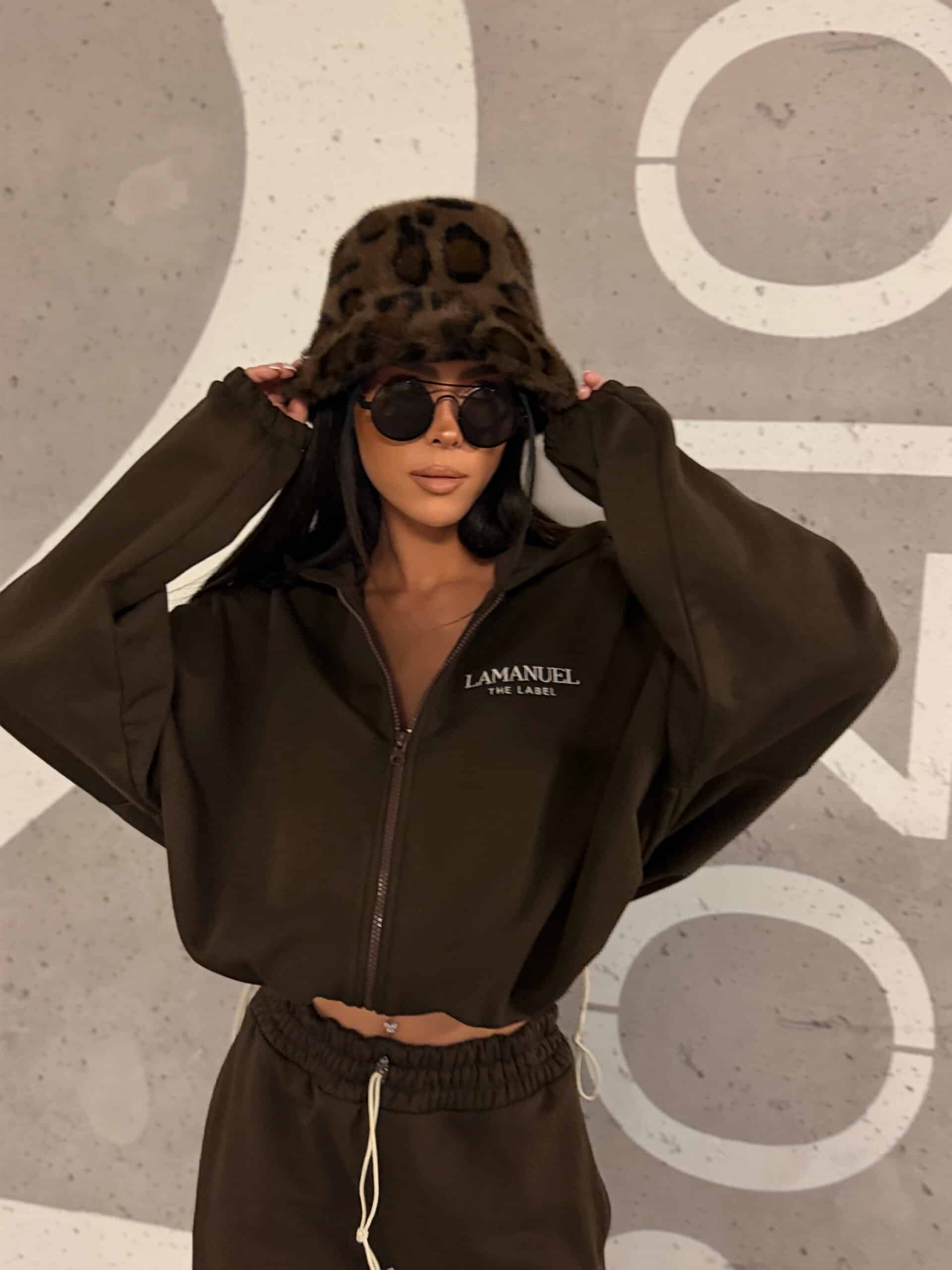 Bluza BASIC czekolada