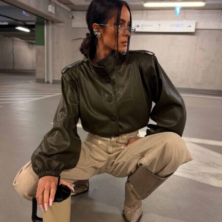 Kurtka INTERLACE khaki