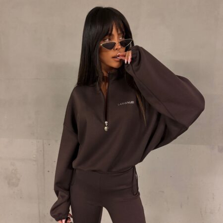 Bluza LUXE czekolada