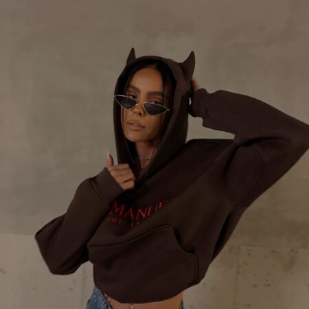 Bluza DEVIL czekolada