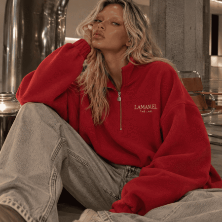 Bluza STAY WARM czerwona